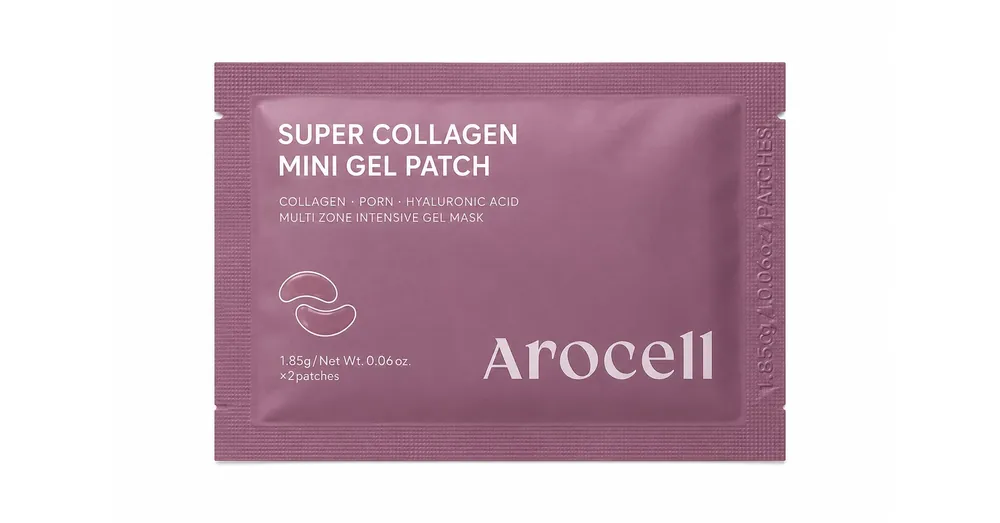 Újdonság Arocell Super Collagen Mini Gel Patch – Hidratáló Szemalátét Tapaszok 2db