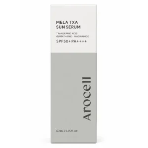 Gyors kiszállítás Arocell Mela TXA Sun Serum SPF50+ PA++++ – Fényvédő Szérum 40ml