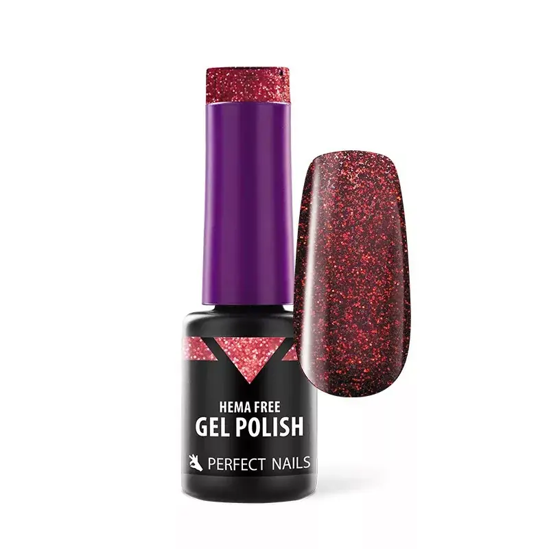 Perfect Nails Hema Free Gél Lakk 4ml - 033 Shiny Red Azonnal elérhető