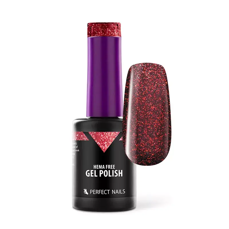 Perfect Nails Hema Free Gél Lakk 8ml - 033 Shiny Red Legkelendőbb