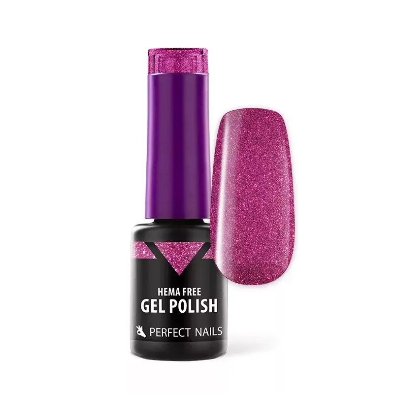 Kedvezmény Perfect Nails Hema Free Effect Gél Lakk 4ml - Rubint