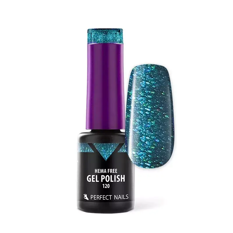 Perfect Nails Hema Free Gél Lakk 4ml - 120 Nordic Green Szezonális akció