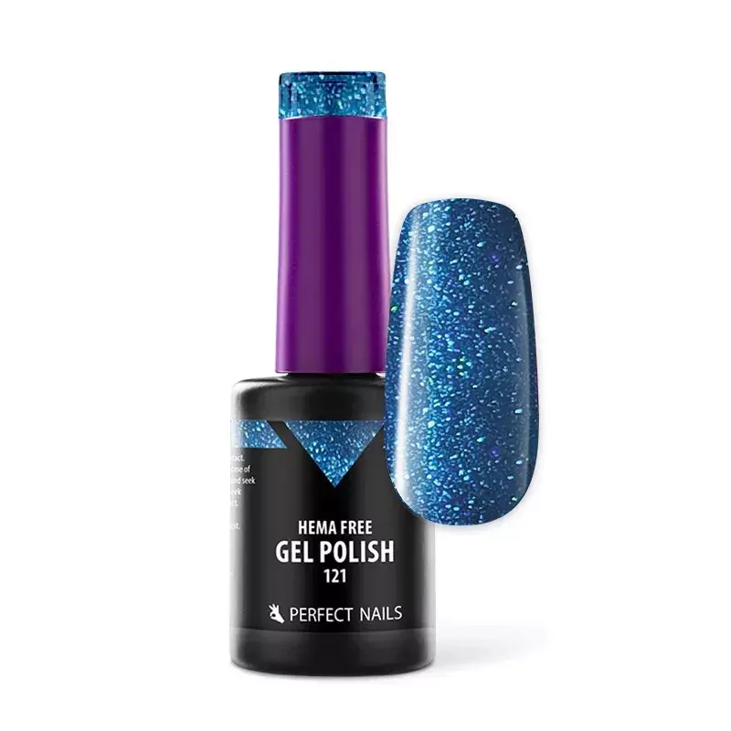 Perfect Nails Hema Free Gél Lakk 8ml - 121 Nordic Blue Nézd meg most