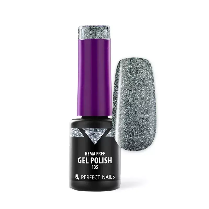 Ajánlat Perfect Nails Hema Free Gél Lakk 4ml - 135 Glam Grey