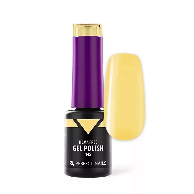 Vedd meg online Perfect Nails Hema Free Gél Lakk 4ml - 145 Sunflower