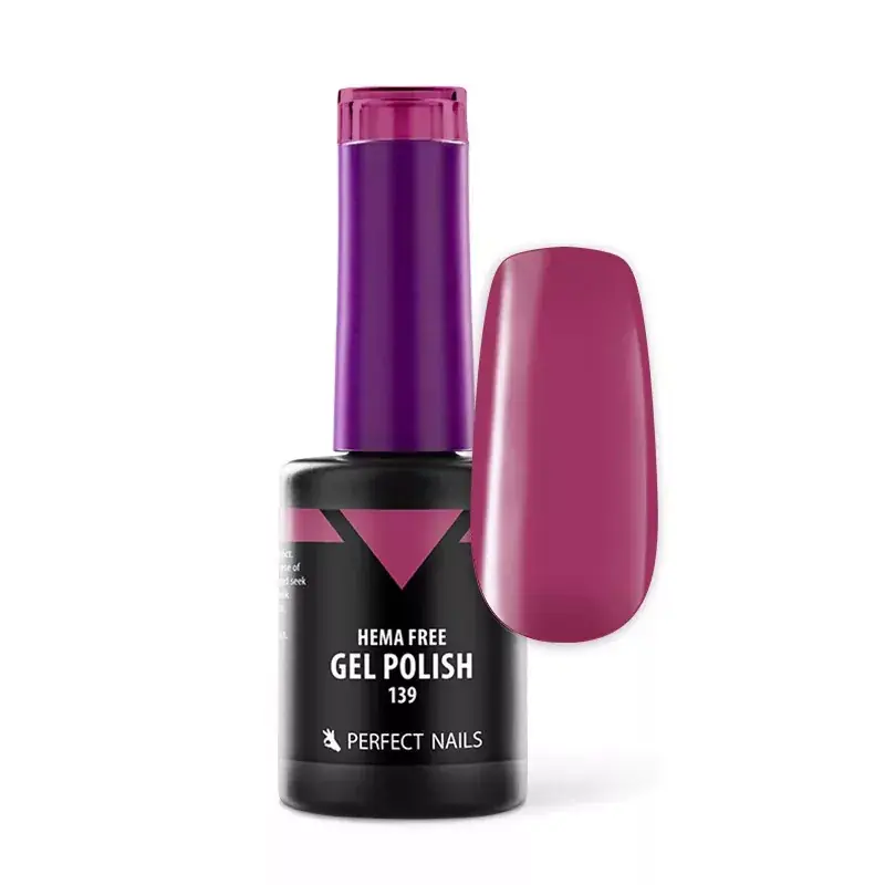 Azonnali szállítás Perfect Nails Hema Free Gél Lakk 8ml - 139 Smoothie