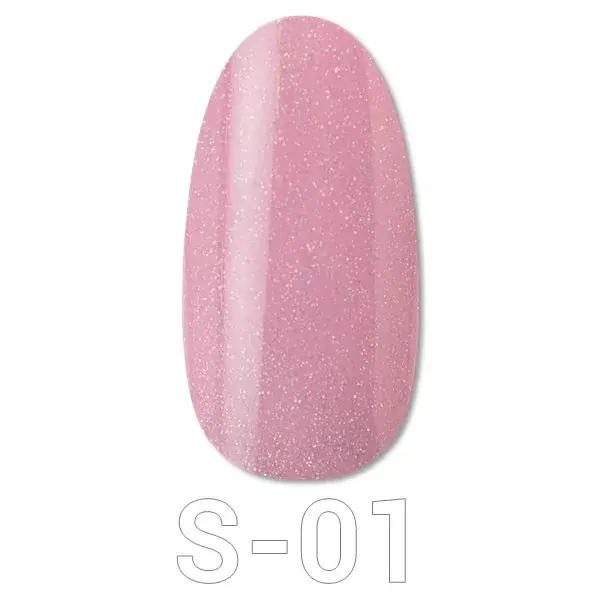 Profinails Gel Lac Glimmer Shine LED/UV lakkzselé 6gr S-01 Prémium