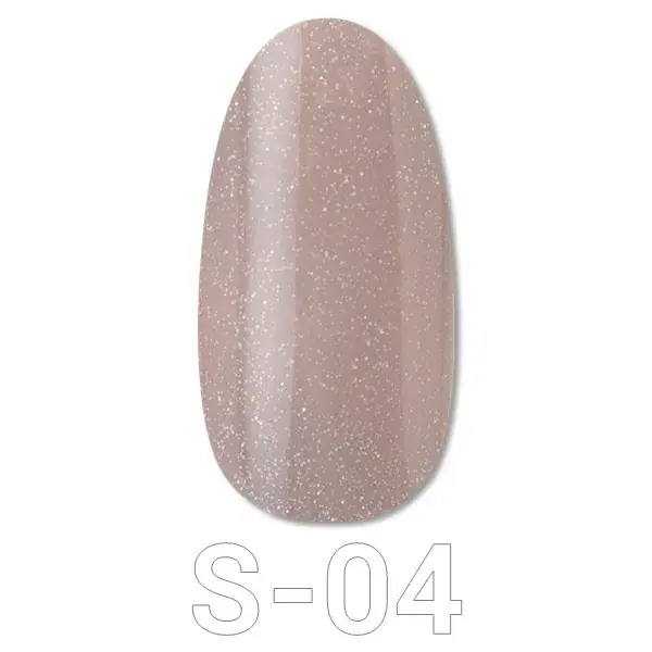 Akció Profinails Gel Lac Glimmer Shine LED/UV lakkzselé 6gr S-04