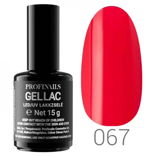 Kiárusítás Profinails Gel Lac LED/UV lakkzselé 15gr No. 67