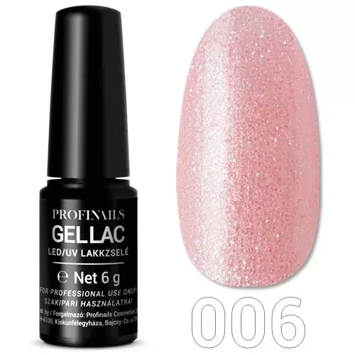 Végkiárusítás Profinails Gel Lac LED/UV lakkzselé 6gr No. 06