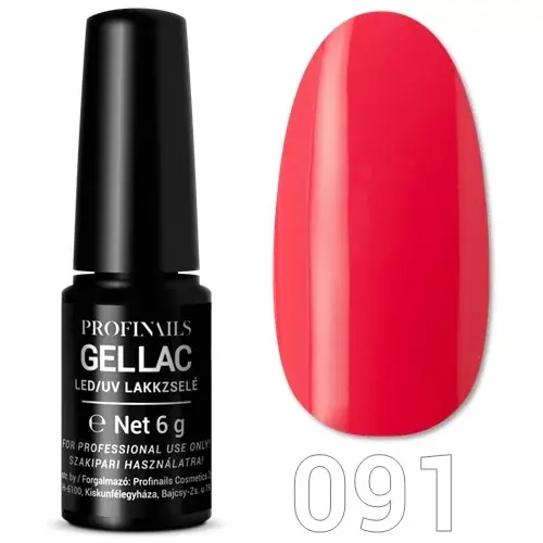 Profinails Gel Lac LED/UV lakkzselé 6gr No. 91 Bestseller