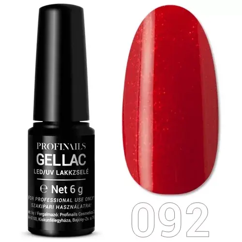 Bestseller Profinails Gel Lac LED/UV lakkzselé 6gr No. 92