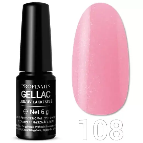 Legkelendőbb Profinails Gel Lac LED/UV lakkzselé 6gr No.108