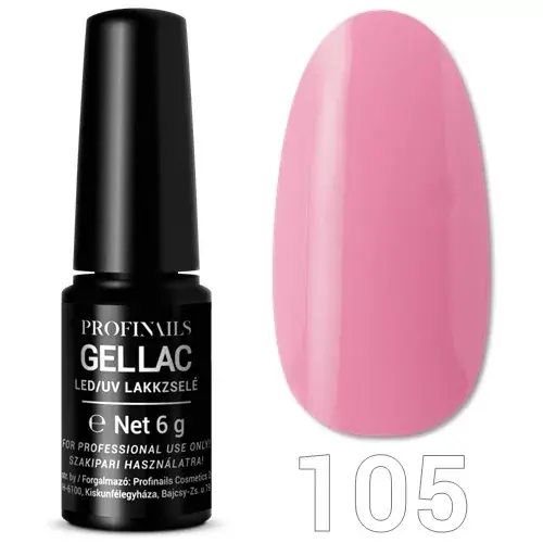 Profinails Gel Lac LED/UV lakkzselé 6gr No.105 Akció