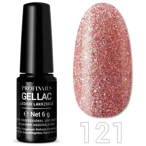 Azonnal elérhető Profinails Gel Lac LED/UV lakkzselé 6gr No.121