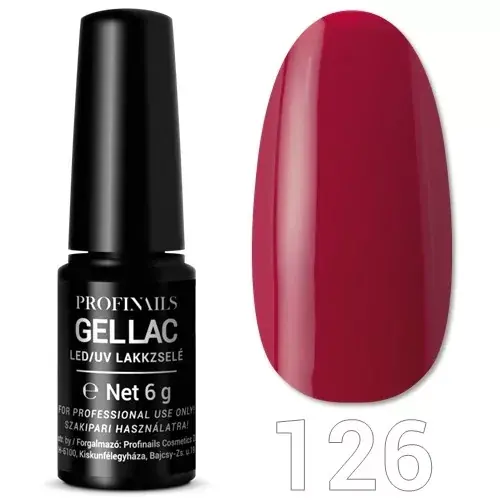 Biztonságos fizetés Profinails Gel Lac LED/UV lakkzselé 6gr No.126