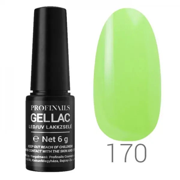 Biztonságos fizetés Profinails Gel Lac LED/UV lakkzselé 6gr No.170