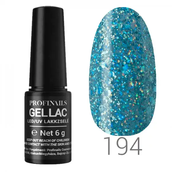 Profinails Gel Lac LED/UV lakkzselé 6gr No.194 Expressz kézbesítés