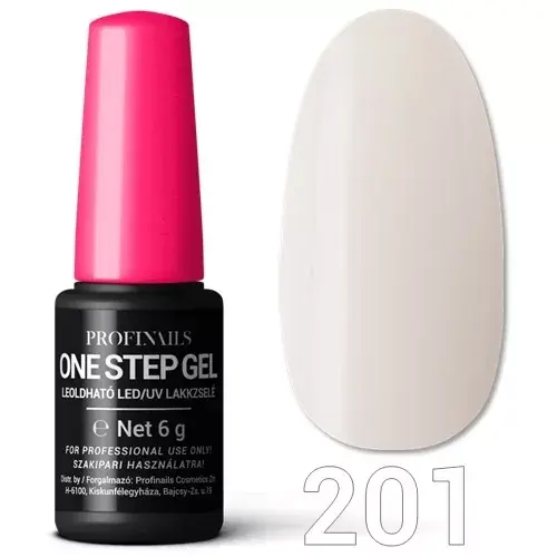 Profinails One Step Gel LED/UV lakkzs 6gr No.201 Outlet