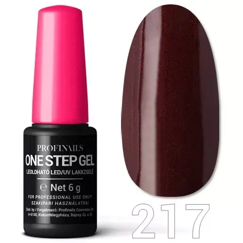 Akció Profinails One Step Gel LED/UV lakkzs 6gr No.217