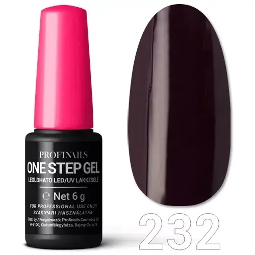 Olcsó Profinails One Step Gel LED/UV lakkzs 6gr No.232