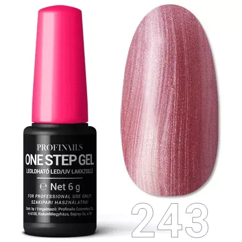 Akció Profinails One Step Gel LED/UV lakkzs 6gr No.243