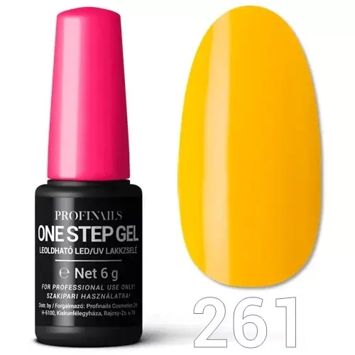 Árcsökkenés Profinails One Step Gel LED/UV lakkzs 6gr No.261