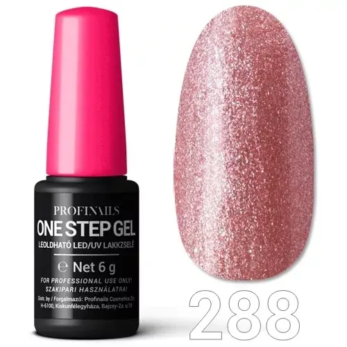 Vedd meg most Profinails One Step Gel LED/UV lakkzs 6gr No.288