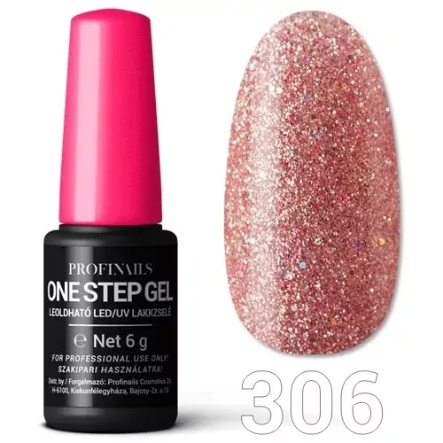Olcsó Profinails One Step Gel LED/UV lakkzs 6gr No.306