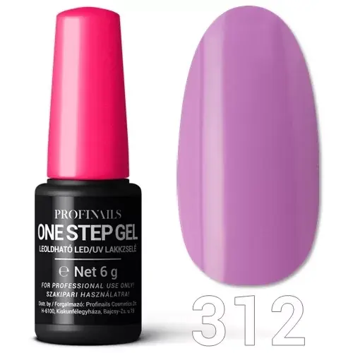 Ajánlat Profinails One Step Gel LED/UV lakkzs 6gr No.312
