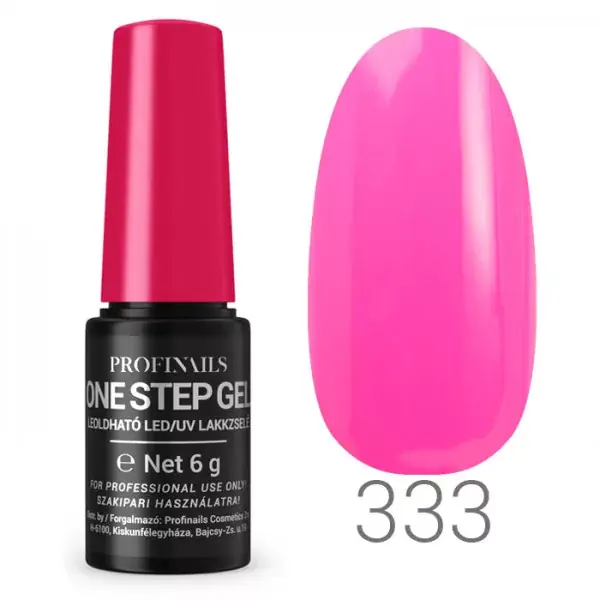 Különleges ajánlat Profinails One Step Gel LED/UV lakkzselé 6 g No.333