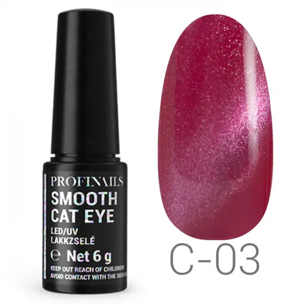 Profinails Smooth Cat Eye LED/UV lakkzselé 6gr C-03 Ajánlat