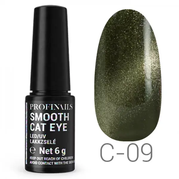 Profinails Smooth Cat Eye LED/UV lakkzselé 6gr C-09 Utolsó esély