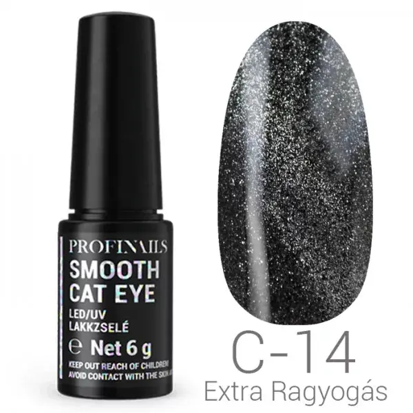 Profinails Smooth Cat Eye LED/UV lakkzselé 6gr C-14 Ajánlat