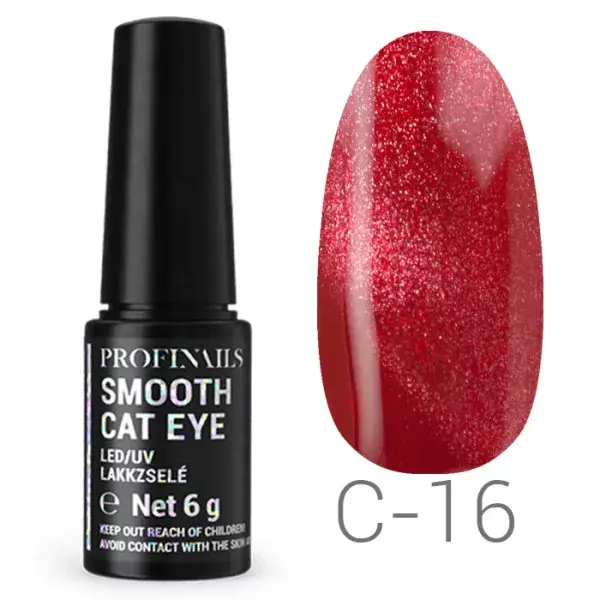Profinails Smooth Cat Eye LED/UV lakkzselé 6gr C-16 Szuper ajánlat