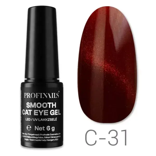 Olcsó Profinails Smooth Cat Eye LED/UV lakkzselé 6gr C-31