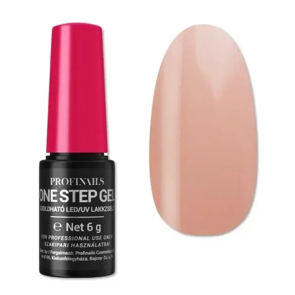 Profinails One Step Gel LED/UV lakkzselé 6gr No. NC-04 ( Nude Collection ) Vedd meg most