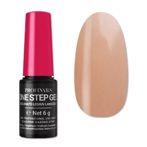 Kedvezmény Profinails One Step Gel LED/UV lakkzselé 6gr No. NC-05 ( Nude Collection )