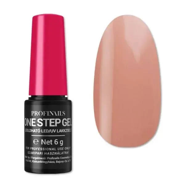 Profinails One Step Gel LED/UV lakkzselé 6gr No. NC-06 ( Nude Collection ) Kedvezményes ár