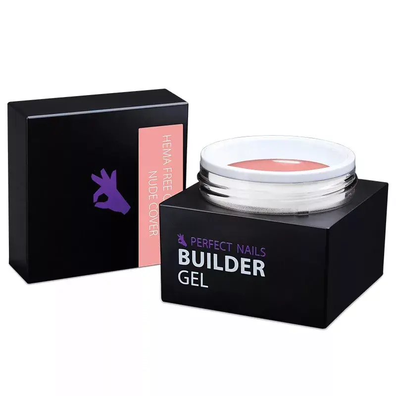 Perfect Nails Cool Protein Gel - Hema Free Építőzselé 15g - Nude Cover Kiárusítás