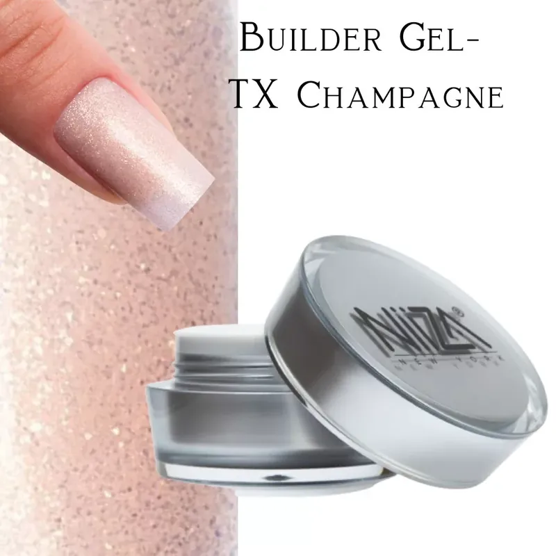 Niiza Builder Gel - Zselé 30g - TX Champagne Olcsó