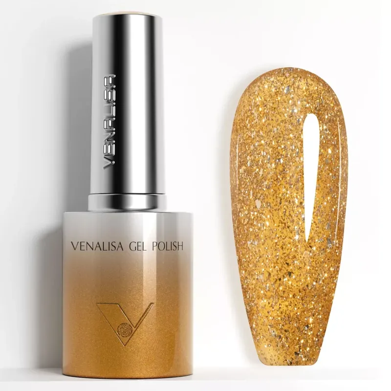 Prémium Venalisa Glitter Gel Polish 10ml - 5609
