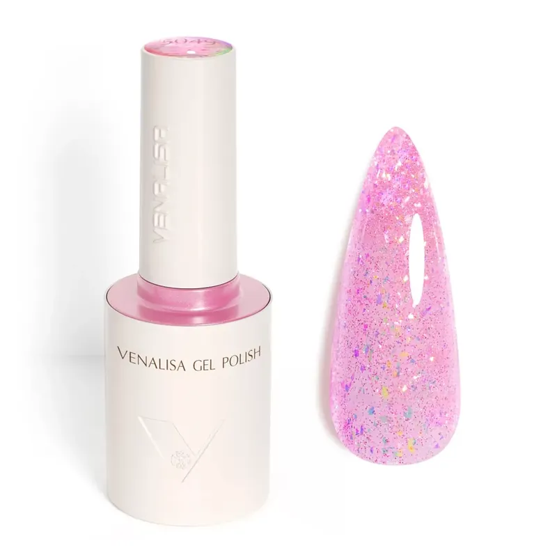 Végkiárusítás Venalisa New 90 Colors Glitter Gel Polish 10ml - 5049a