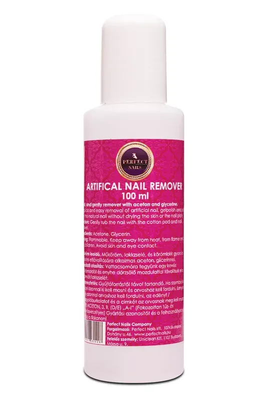 Perfect Nails Artifical Nail Remover / Műköröm Leoldó 100ml Alacsony ár