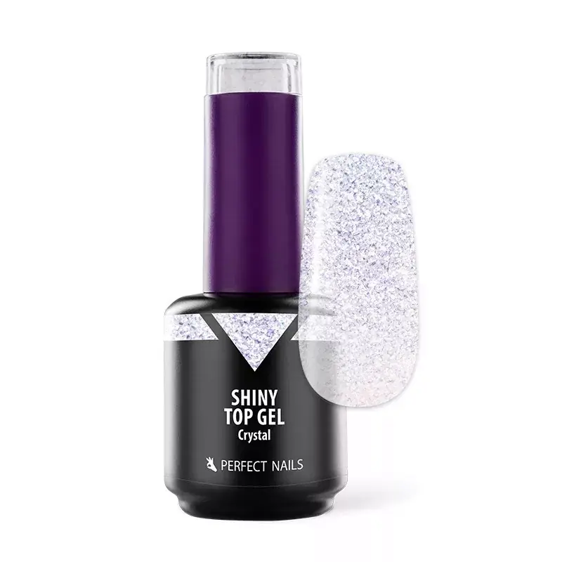 Ne maradj le Perfect Nails Shiny Top Gel - Crystal 15ml