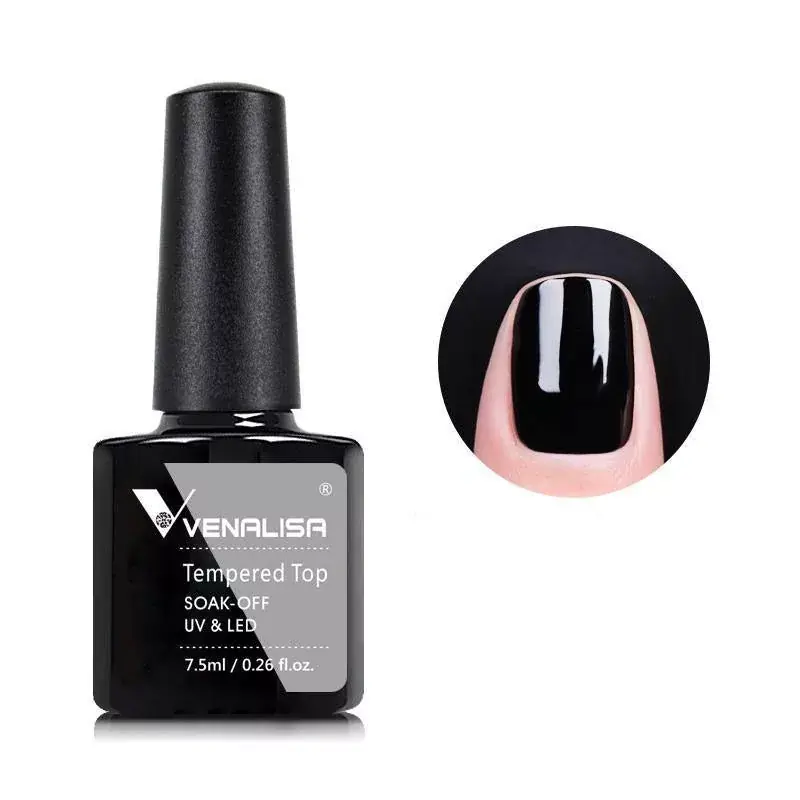 Exkluzív ajánlat Venalisa Tempered No-wipe Top Coat - Fixálásmentes Fényzselé 7.5ml