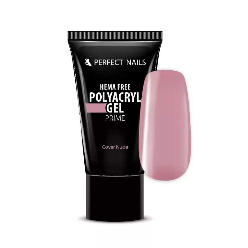 Utolsó esély Perfect Nails PolyAcryl Gel Prime - Hema Free Tubusos Polygel - Cover Nude 60g