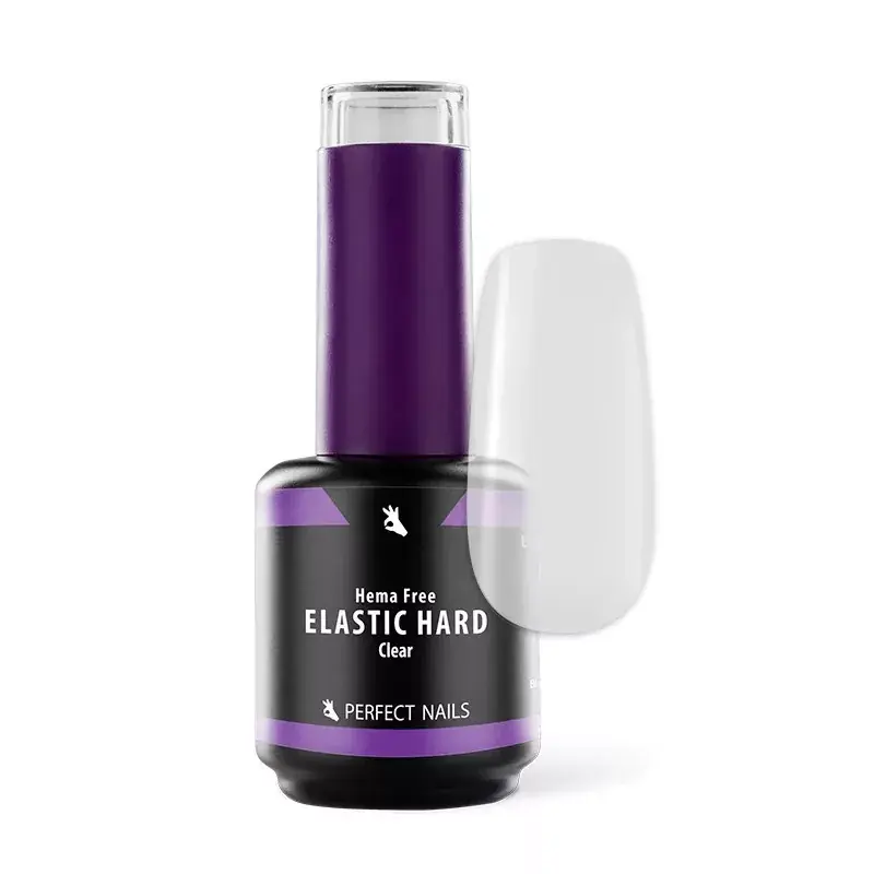 Nézd meg most Perfect Nails Elastic Base Gel - Hema Free Erősített Gél Lakk Alap 15ml - Clear