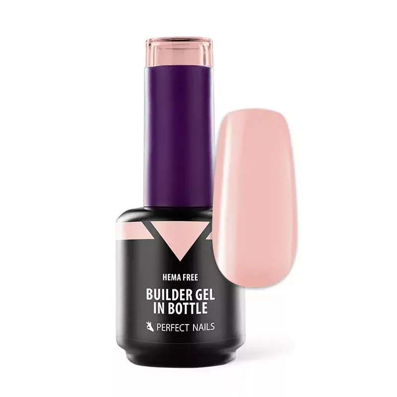 Perfect Nails Hema Free Builder Gel in Bottle 15ml - Light Peach Kiárusítás