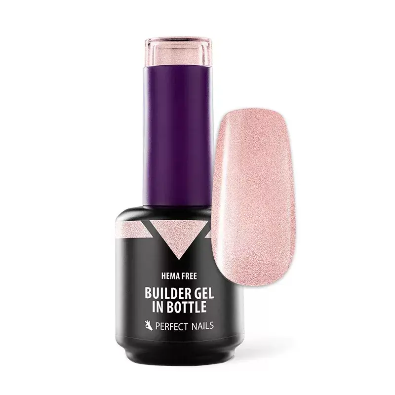 Alacsony ár Perfect Nails Hema Free Builder Gel in Bottle 15ml - Sparkling Rose